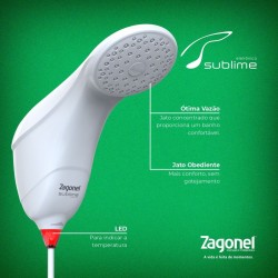 Ducha Sublime 7500w 220v Zagonel