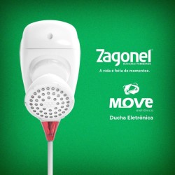 Ducha Move 7500W 220v Zagonel