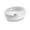 Cuba Apoio Oval 40 x 30 Branco ICA9 Icasa