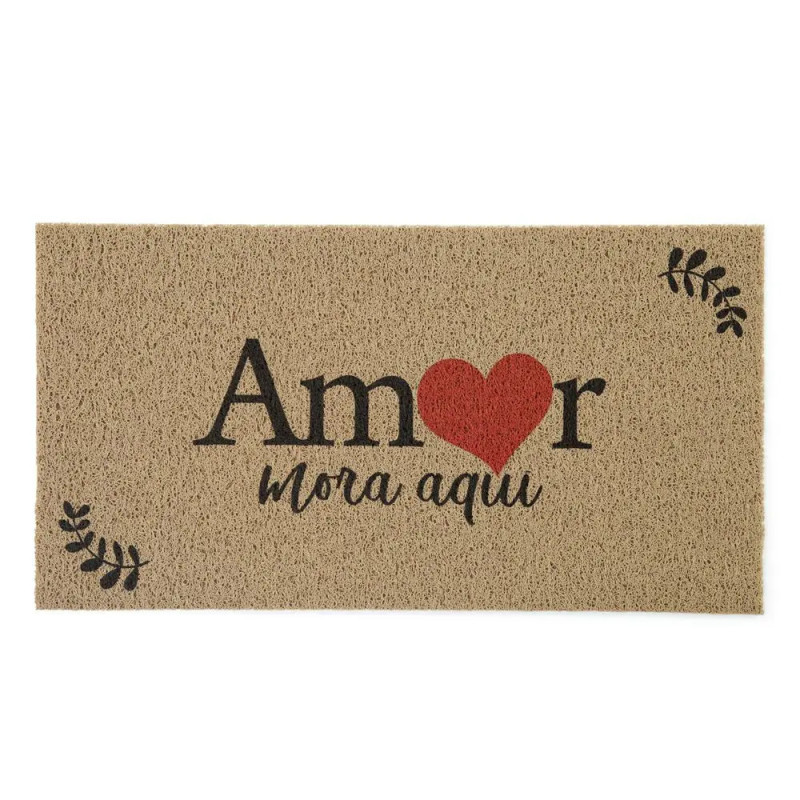 Tapete Vinil Amor Mora Aqui 40cm X 75cm Kapazi Tapete Vinil Amor Mora Aqui 40cm X 75cm Kapazi