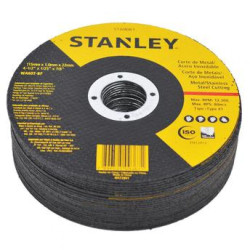 Disco de Corte Fino para Metal e Inox 4,5" (115mm) Stanley