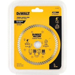 Disco Diamantado para Porcelanato Super Fino 4" DeWalt