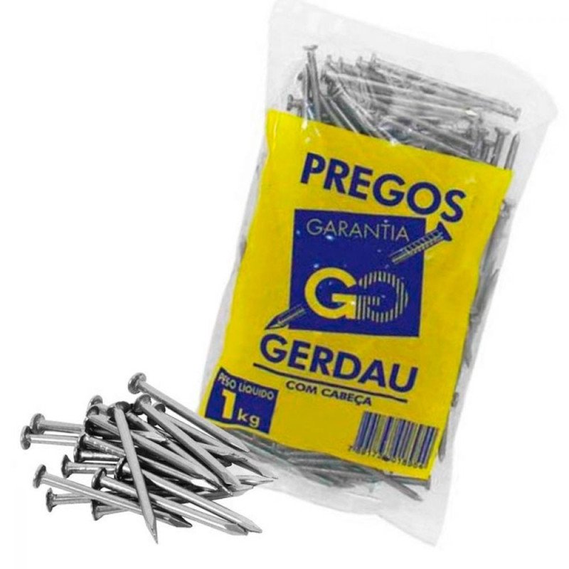Prego 24 x 60 CC Gerdau 1Kg