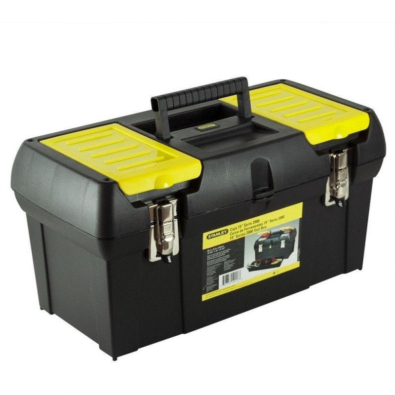 Caixa de Ferramentas 19" Reforçada com Fecho Metálico Stanley Caixa de Ferramentas 19" Reforçada com Fecho Metálico Stanley