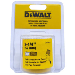 Serra Copo Bimetálica 2.1/4" (57mm) DeWALT