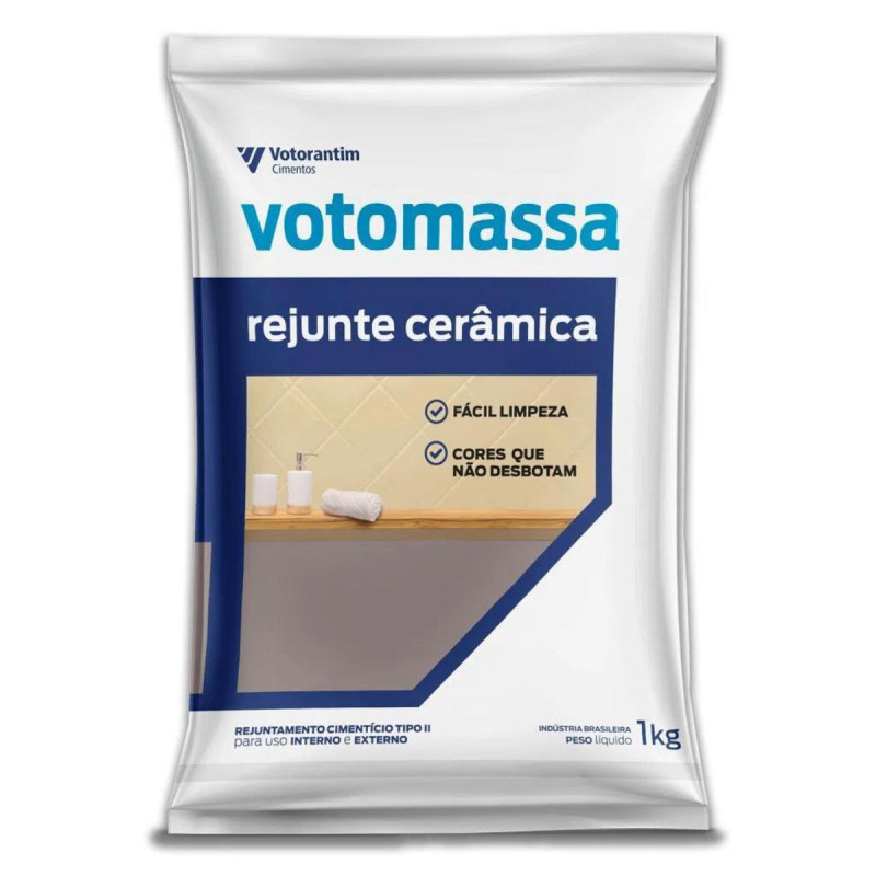 Rejunte Cerâmicas Flexível Branco Votomassa 1kg