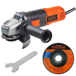 Esmerilhadeira Angular 4 1/2 820W 220v Black & Decker + Disco de Brinde