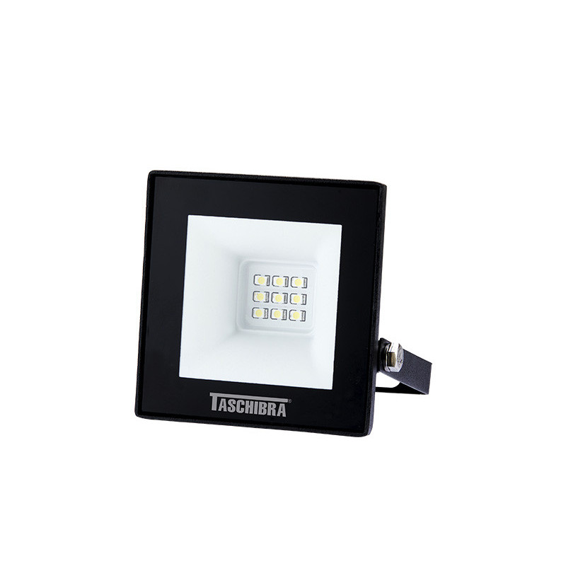 Refletor de Led 10W TR 10 SLIM 6500K Luz Fria Taschibra Refletor de Led 10W TR 10 SLIM 6500K Luz Fria Taschibra