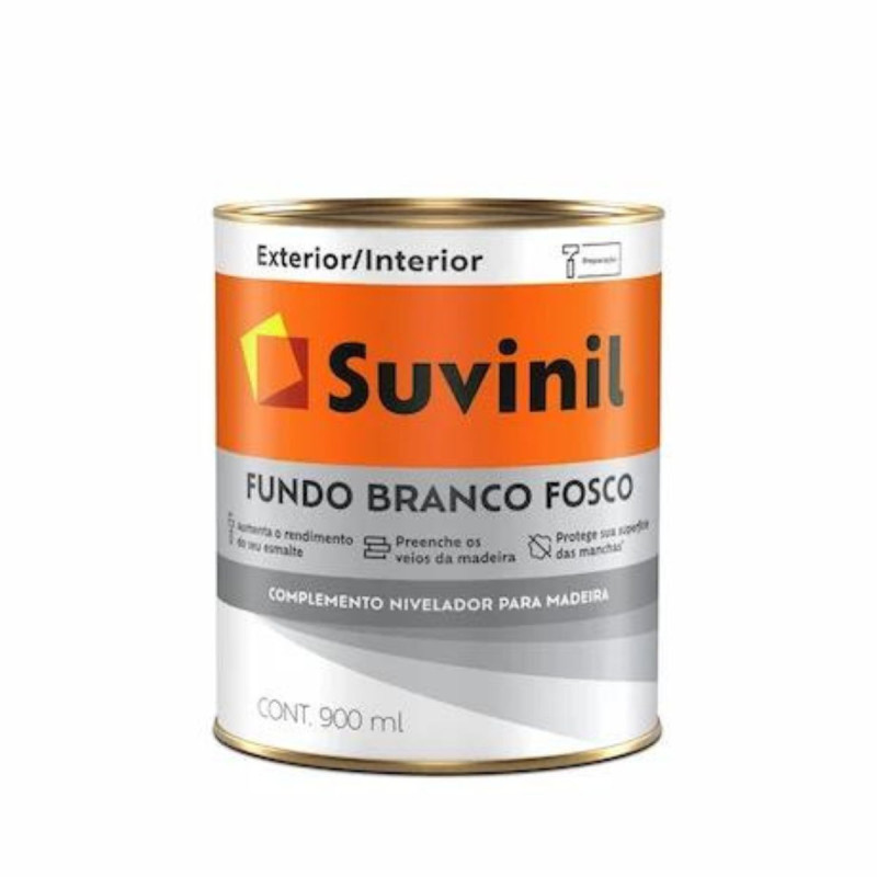 Suvinil Fundo Branco Fosco 0,9L