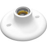 Plafonier Porcelana E27 1X100w Branco Liege