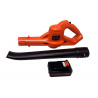 Soprador de Folhas sem Fio a Bateria 20V Black & Decker