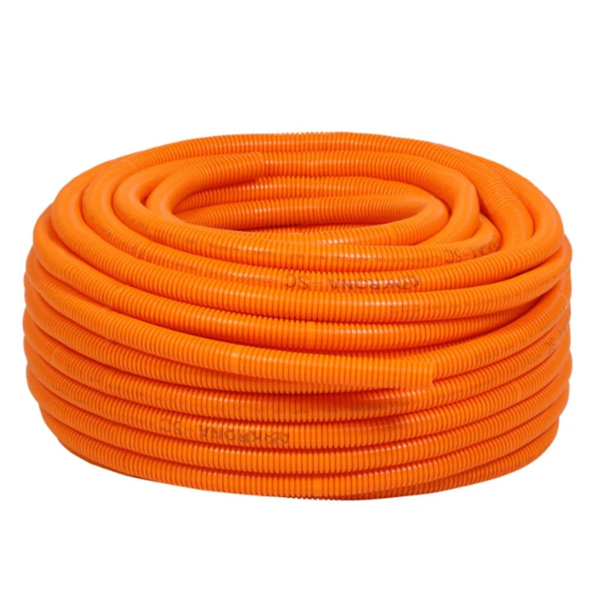 Eletroduto Corrugado Reforçado 25mm 3/4 Laranja 50 METROS Krona - Imagem 2