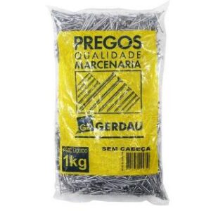 Prego Sem Cabeca 13 x 15 Gerdau 1Kg