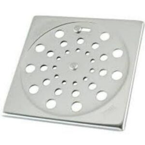 Grelha Inox Simples Quadrada 15cm Jackwal