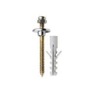 Parafuso Lavatório com Bucha 10mm Luxo (PAR)