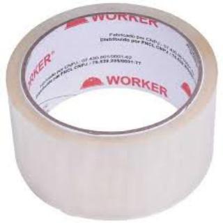 Fita Empacotamento Transparente 48mm x 45m Worker