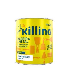 Killing Fundo Branco Fosco para Madeira 0,9Lt
