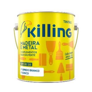 Killing Fundo Branco Fosco para Madeira 3,6Lt