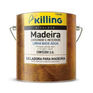 Killing Seladora p/ Madeira Base de Água 3,6lt
