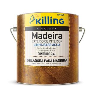 Killing Seladora p/ Madeira Base de Água 3,6lt