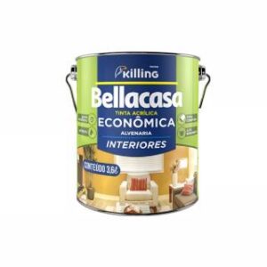 Bellacasa Acrilico Fosco Economico Branco/Base 3,6