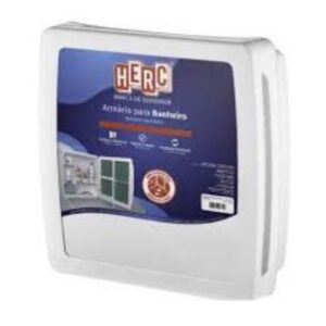Armário para Banheiro Branco Herc