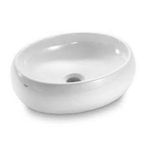 Cuba Apoio Oval 40 x 30 Branco ICA9 Icasa