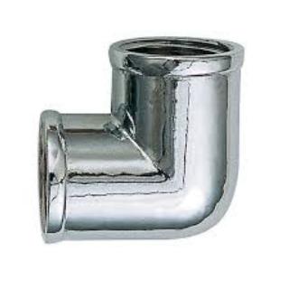 Joelho Metal Cromado 1/2 Jackwal