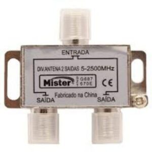 Divisor Antena 2 Saidas Af c/ Conec Interneed