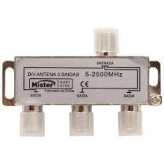 Divisor Antena 3 Saidas Af c/ Conec Interneed