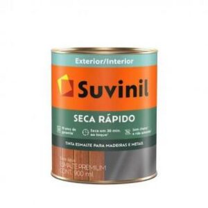 Suvinil Esmalte Seca Rápido Branco Acetinado 0,8Lt