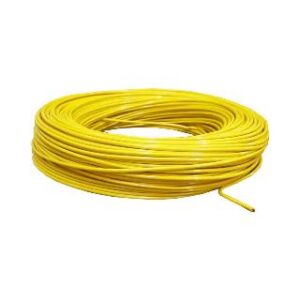 Fio 2,5mm Flexivel 750V Amarelo - Metro Rolo de Fio Flexivel 2,5mm