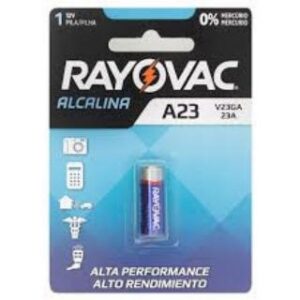 Pilha Alcalina A23 Bateria/Alarmes Rayovac