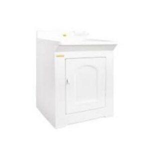 Tanque de Fibra 50 Litros 021 com Tulha Branco