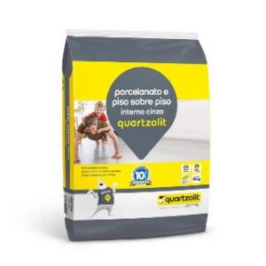 Argamassa Porcelanato Interno Cinza 20kg Quartzolit