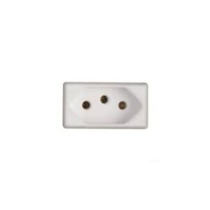 Módulo Tomada 2P+T 10A 250V Branco Tramontina