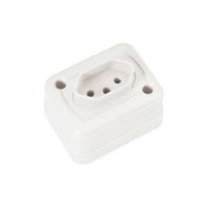 Tomada Sobrepor 2P+T 10A/250V Branco Tramontina