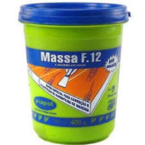 Massa para Madeira F12 400g Castanho