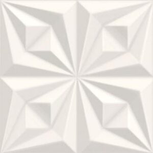 Revestimento Cerâmico  Drapeado Branco Extra 66071(0,67m2 / cx) 0,67m / cx