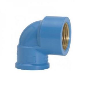 Joelho Azul 25mm x 3/4 90 Soldável com Bucha Latao