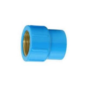 Luva Azul Soldavel com Rosca Latão 20mm x 1/2
