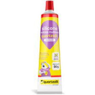 Silicone Acetico Bisnaga 50g Quartzolit