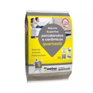 Rejunte Porcelanatos e Cerâmicas Kraft Quartzolit