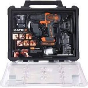 Matrix 20V Jogo de 6 Ferramentas Combinadas Black