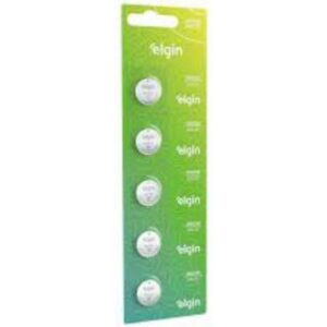 Bateria de Lítio 3V CR2032 Unidade Elgin