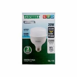 Lampada de Led 20W 6500K E27 Taschibra