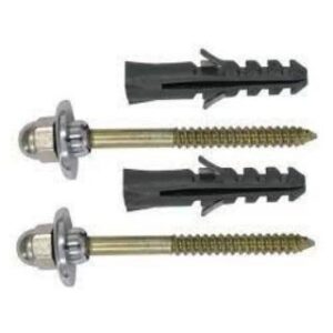 Parafuso Lavatório com Bucha 10mm Zamack (PAR)