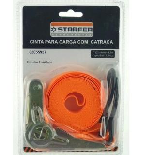 Cinta de Carga 4,5 Metros x 120Kg com Catraca Estr