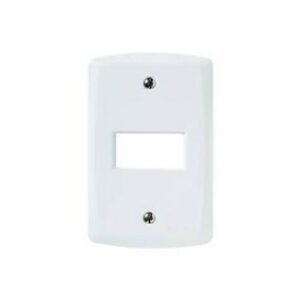 Placa 4X2 com 1 Posto Horizontal LUX2 Branca Tramo