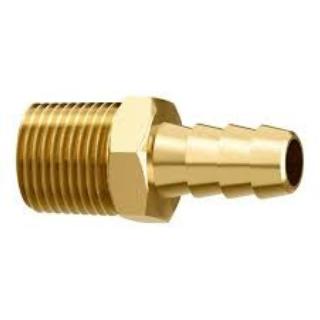 Terminal para Gás Mangueira 3/8 x 3/8 Rosca Externa